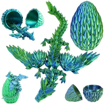Joycabin 3D tlačené dračie vajce s drakom, hračka fidget,…