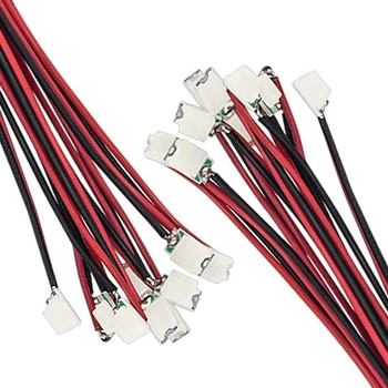 DiCUNO 0805 Mini LED diódy, oranžové, kábel 16 cm, 20 mA,…