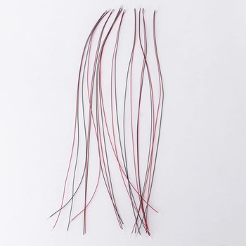 DiCUNO 0805 Mini LED diódy, oranžové, kábel 16 cm, 20 mA, DIY, balenie 20 kusov Oranžová 20