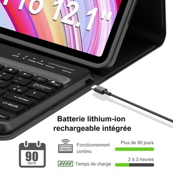 Klávesnica WINCHKING pre iPad Air 11 palcov M2 2024 – Puzdro s klávesnicou pre iPad Air 11 palcov,