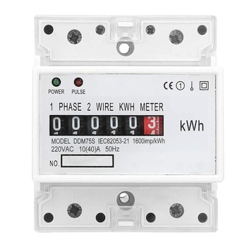 4fázový elektromer, kalibrovaný trojfázový elektromer, elektromer na DIN lištu kWh, podružný