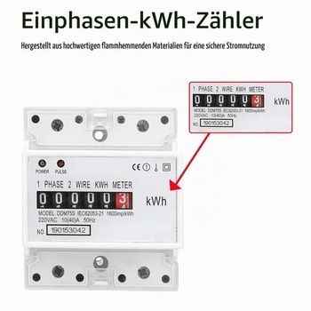 4fázový elektromer, kalibrovaný trojfázový elektromer, elektromer na DIN lištu kWh, podružný