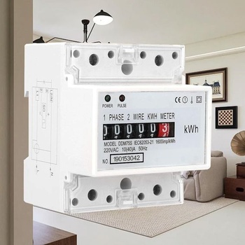 4fázový elektromer, kalibrovaný trojfázový elektromer, elektromer na DIN lištu kWh, podružný