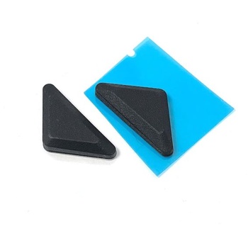 JINTAI 2dielne chrániče nôh/podložky pod notebook pre spodnú stranu, čierne, náhrada pre ASUS TUF