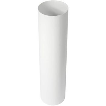 Kulaté větrací potrubí Vent Systems Ø125 mm – délka 0,5 m – pro připojení potrubí, potrubí pro