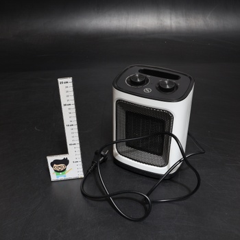 COWSAR Mini úsporný elektrický ohrievač, 1800 W, 3 nastavenia teploty ✓ Ochrana proti prehriatiu a