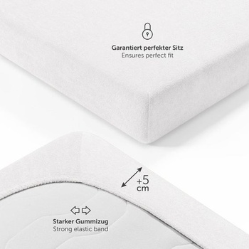 Blumtal® Terry napínacie prestieradlo 140x200x27cm - Napínacie prestieradlo s certifikáciou Oeko-TEX