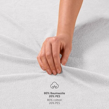 Blumtal® Terry napínacie prestieradlo 140x200x27cm - Napínacie prestieradlo s certifikáciou Oeko-TEX