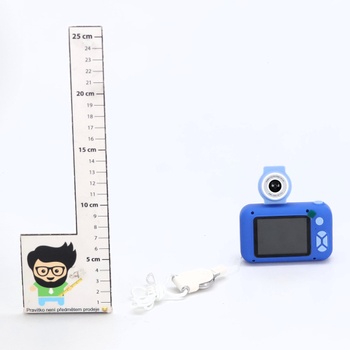 Digitálny fotoaparát ARNSSIEN pre chlapcov/dievčatá vo veku 3–12 rokov s otočným objektívom o 180°, 2,4