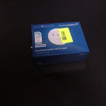 Homematic IP detektor dymu pre múdru domácnosť s Q-Label, detektor dymu upozorňuje lokálne