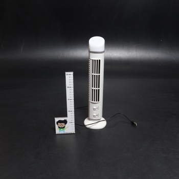 Stojanový ventilátor biely