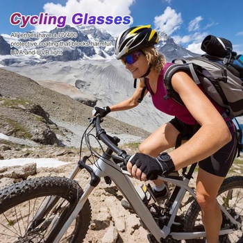 Sluneční brýle s rychlou akcí, sportovní sluneční brýle pro muže a ženy, cyklistické sluneční