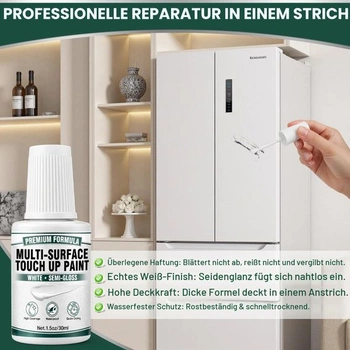Bílá barva na vany 30ml opravná barva na vany a povrchy