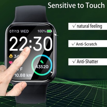 Ochranná fólia na displej Lamshaw kompatibilná s ICE Fit RT 3.0 40mm pre chytré hodinky, 3D plné