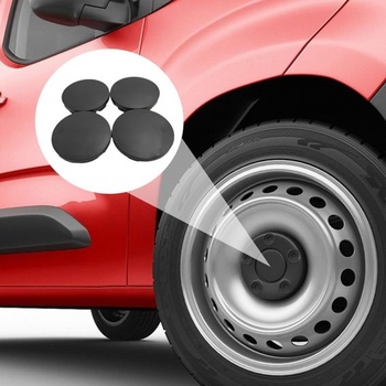 Sada 4 krytů kol GIONAR, 58 mm, kryty kol, středové kryty pro BMW a Mercedes, kryty ráfků, kryty
