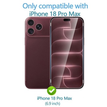 Anoowkoa 2+2 balenie tvrdeného skla a ochranného skla pre fotoaparát pre iPhone 18 Pro Max