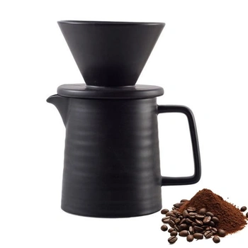 Porcelánový filter na kávu s kanvicou s objemom 500 ml,…