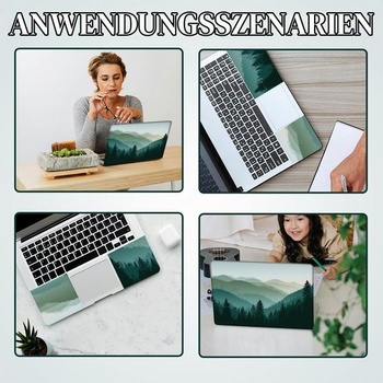 SUPERDANT Notebook Skin Samolepka Kryt Dekor Horský Les Ochranná fólia Univerzálna Vhodná pre 12 13