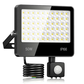 LED reflektor s pohybovým senzorem, venkovní, 50W - 5000LM,…