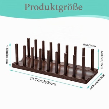 Berglander odkapávač na nádobí 35,6 cm, organizér na talíře/pokličky do kuchyňské linky/pracovní