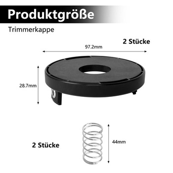 Kryt cievky Raheem 2 s pružinou, pre Einhell GE-CT 36/30 Li E Solo