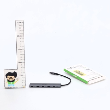 Acer USB C Hub 10 Gb/s s napájaním typu C 100 W, ultratenký 4* USB-C 3.2 multiportový rozbočovač
