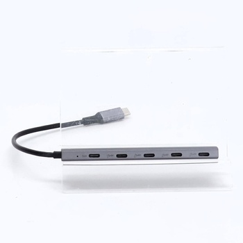 Acer USB C Hub 10 Gb/s s napájaním typu C 100 W, ultratenký 4* USB-C 3.2 multiportový rozbočovač