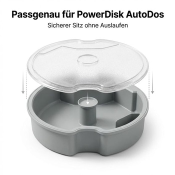 Víčko pro doplňování kompatibilní s Miele PowerDisk AutoDos – Průhledné náhradní víčko pro
