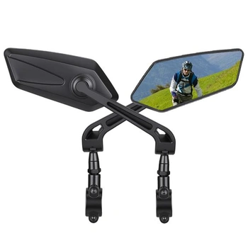 Spätné zrkadlá na bicykel, nastaviteľné o 360°, sada 2…