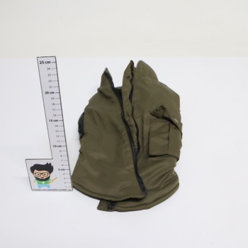 Woiil Dog Coat Zimní bunda pro psa zelená L