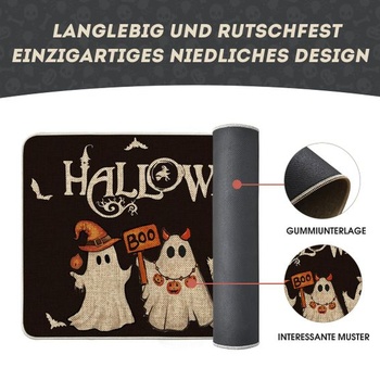 Artoid Mode rohožka Ghost Boo Bat Halloween 40x60 cm