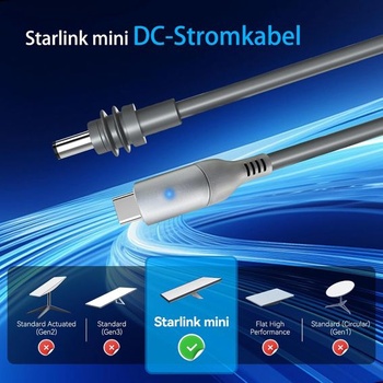 Kabel WITRNCPY Starlink Mini USB C na DC