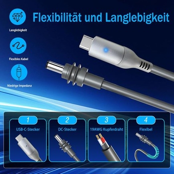 Kabel WITRNCPY Starlink Mini USB C na DC
