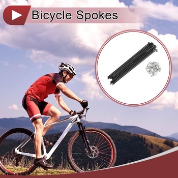 INFINAUTO Drôty na bicykel 13G čierne 20 kusov nerezová oceľ 304 157 mm