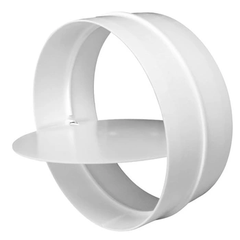 Steinberg14 Rúrková spojka 150 mm - Biela PVC spojka so…