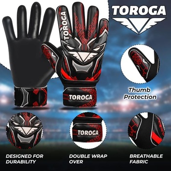 Brankárske rukavice Infinity Pro Junior – Futbalové latexové rukavice s ochranou prstov a dvojitým