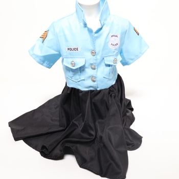 Policejní kostým Moiuguli - M (7–8 let)