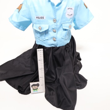 Policajný kostým Moiuguli - M (7–8 rokov)