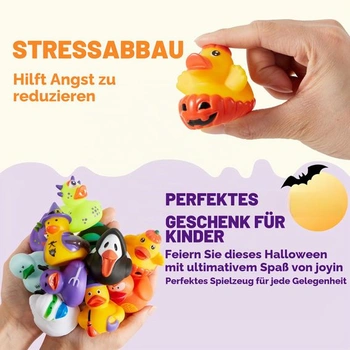 36 halloweenských hraček do koupele JOYIN