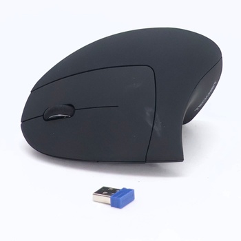 Bezdrôtová myš TECKNET 2.4G vertikálna, ergonomická, tichá, nastaviteľná s 5 úrovňami, 4800 DPI, 6