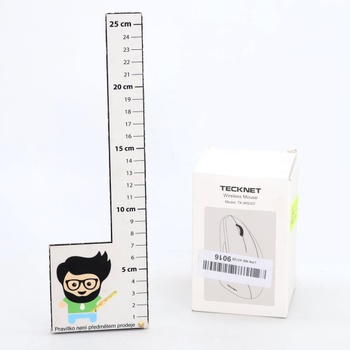 Bezdrôtová myš TECKNET 2.4G vertikálna, ergonomická, tichá, nastaviteľná s 5 úrovňami, 4800 DPI, 6