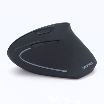 Bezdrôtová myš TECKNET 2.4G vertikálna, ergonomická, tichá, nastaviteľná s 5 úrovňami, 4800 DPI, 6