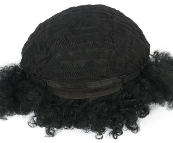 Yuehong krátká kudrnatá černá jumbo afro paruka disko unisex paruka