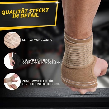NEOtech Care opora dlane s časťou pre palec - nastaviteľný kompresný popruh - elastická a priedušná
