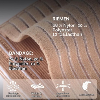 NEOtech Care opora dlaně s částí pro palec - nastavitelný kompresní popruh - elastická a prodyšná