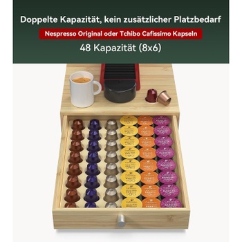 Zásobník na kapsule Well Weng 48 kapsúl