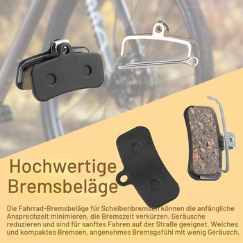 6dielne brzdové doštičky pre bicykle, náhradné kotúčové brzdové doštičky pre M8120, M7120,