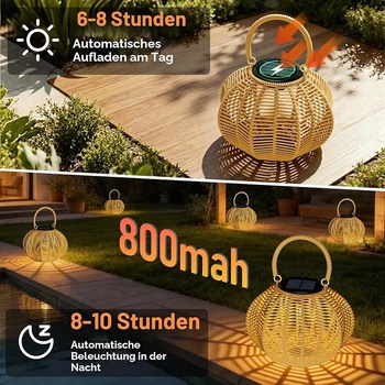 Solárna lampa vonkajšia vodotesná