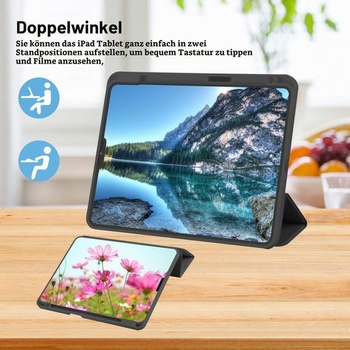 Puzdro pre iPad Pre 11 palcov 4./3./2./1. generácia 2022/2021/2020/2018, s držiakom pera, trojitý