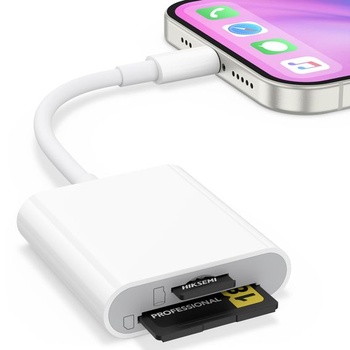 Čtečka karet USB-C na SD, adaptér pro čtečku karet Micro SD/MS z USB-C na SD, kompatibilní s